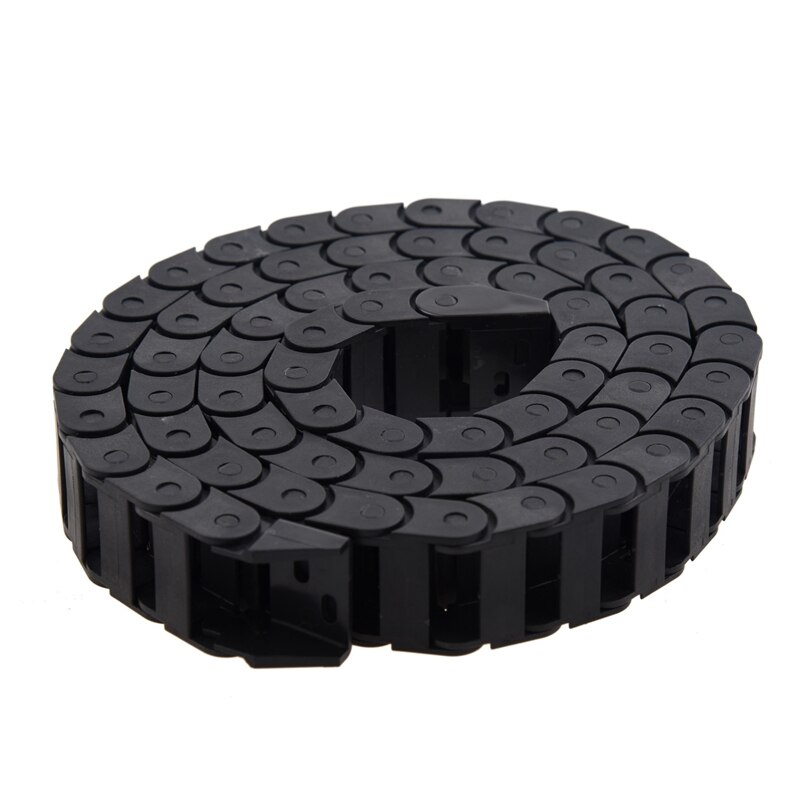 YOSOO Chaîne Porte-câbles En Nylon Chaîne De Câble En Nylon Noir Avec