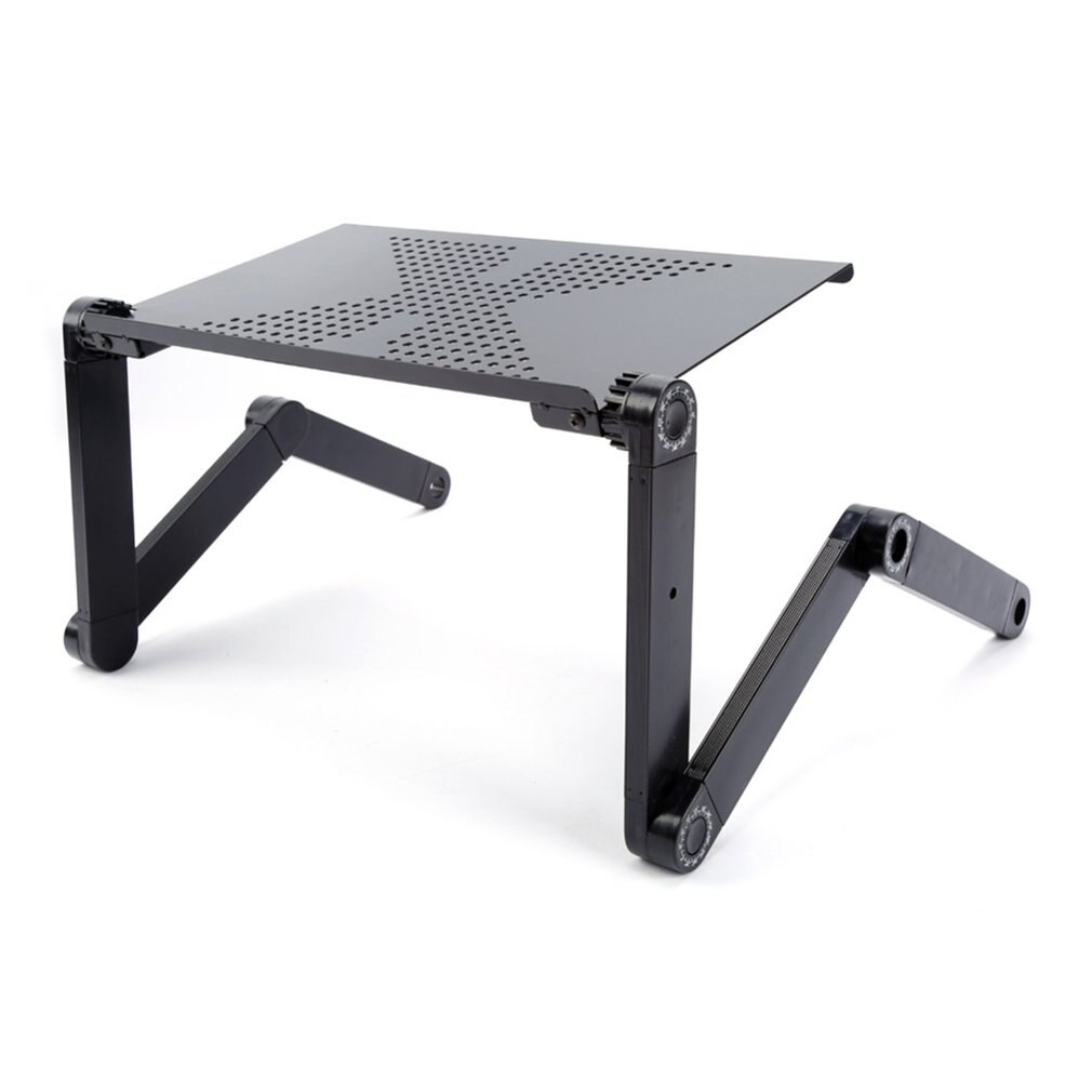 Portable adjustable laptop table for foldable Laptop Desk Computer mesa para notebook Stand Tray For Sofa Bed Black: desk