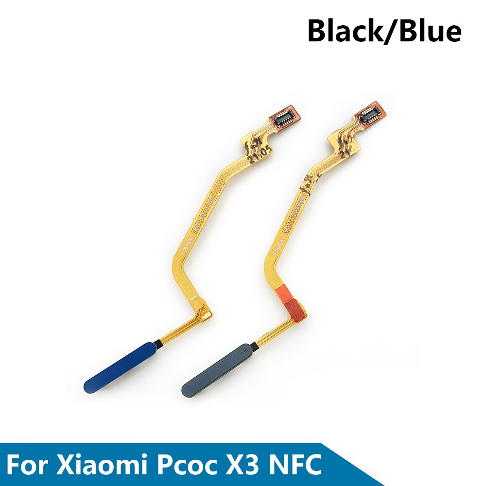 probado para Xiaomi Poco X3 NFC X3 Pro M4 Pro 4G 5G Sensor de huellas dactilares escáner Touch ID conectar placa base botón de inicio Flex
