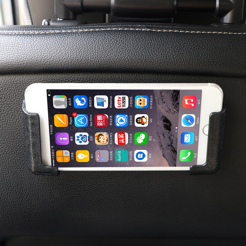 LEEPEE GPS Display Bracket Car Interior Accessories Self-adhesive Car Cell Phone Holder Adjustable Width Multifunction