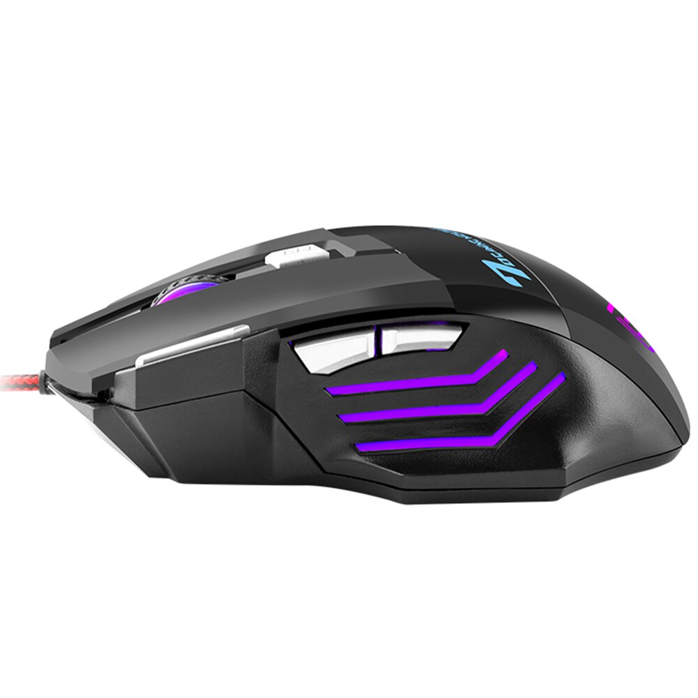 BAJEAL G5 Wired Mouse 7D RGB Luminous Gaming Mouse 7 Buttons 3200 DPI USB Mechanical Mice for Windows 2000 XP Win 7 8 10