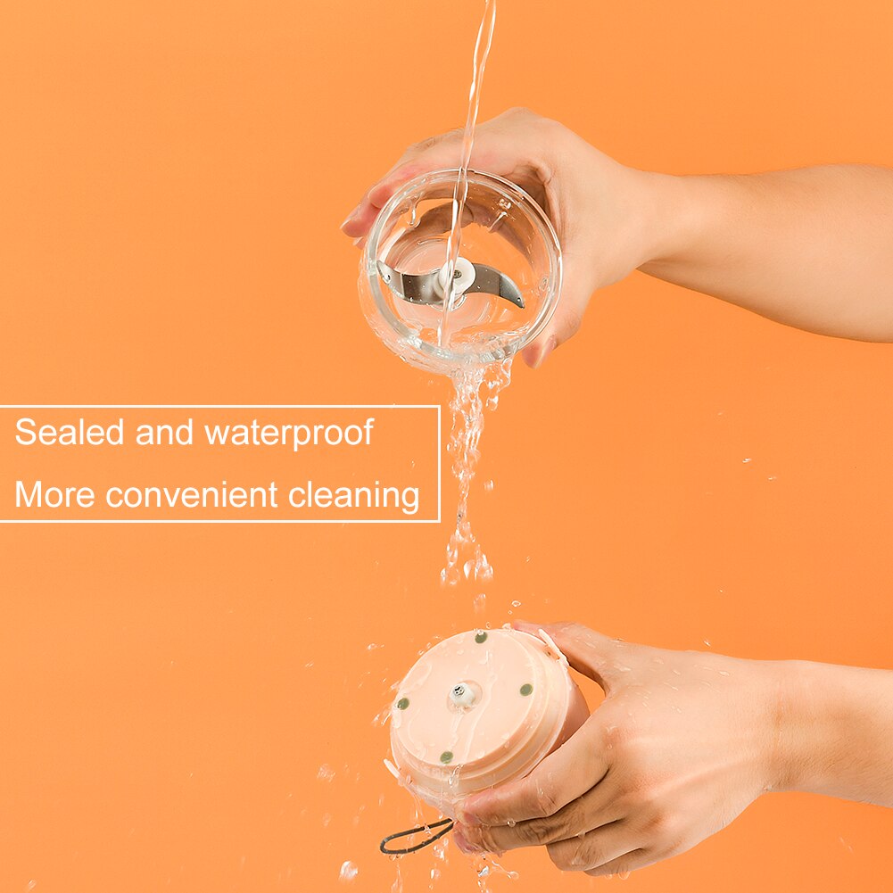 Mini Wireless Electric Meat Grinder Food Chopper Mini Stainless Kitchen Chopper Meat Grinder Shredder Kitchen Gadgets