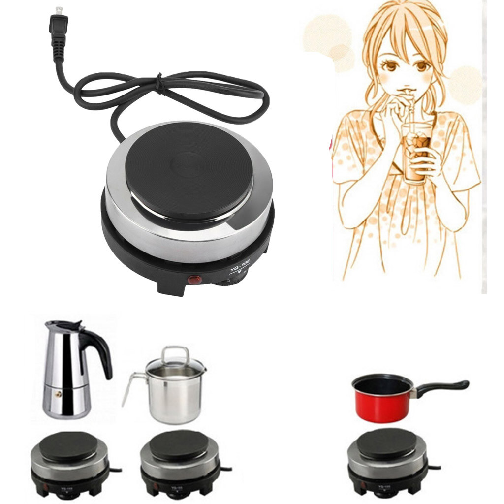 Mini elektrisk varmelegeme komfur komfurplade mælk vand kaffe opvarmningsovn multifunktionelt køkkenapparat eu-stik #30: Default Title
