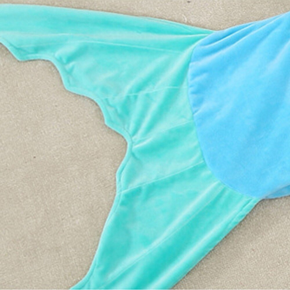 Dla dzieci dziewczyny maluch syrenka koc ciepły miękki śpiwór z polaru dla dzieci bielizna nocna sukienka piżamy 1-7 T jeden rozmiar