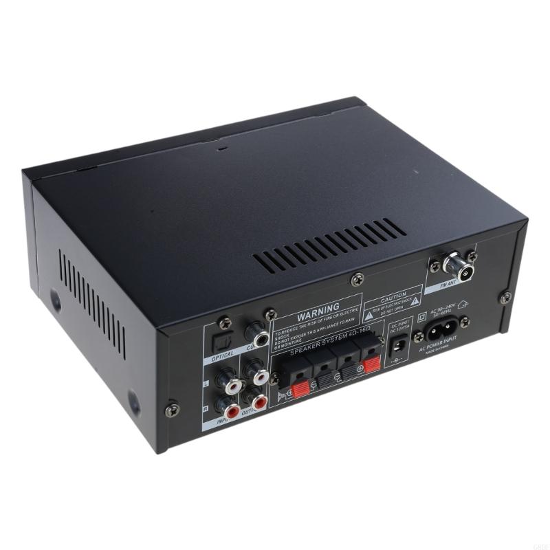 G8DF hoch Energie 70WX2 Digitaler Sprachverstärker Empfänger mit Bluetooth-kompatiblen 5.0 für Hauslautsprechersysteme