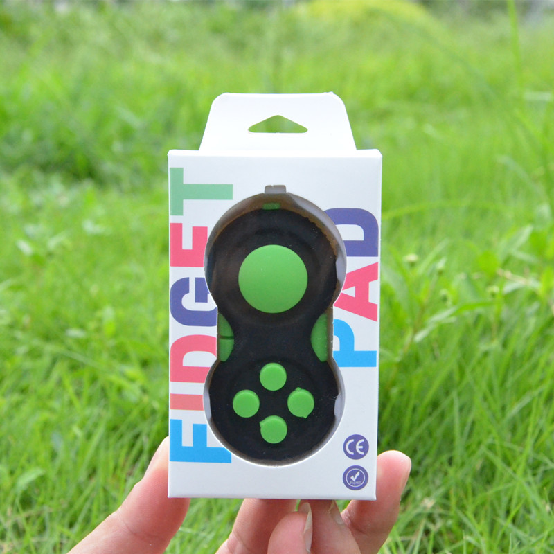 Antistress Puzzel antistress Pad Antistress Spel Handvat 6 kleur Decompressie Volwassen Kid Speelgoed voor kinderen: Groen