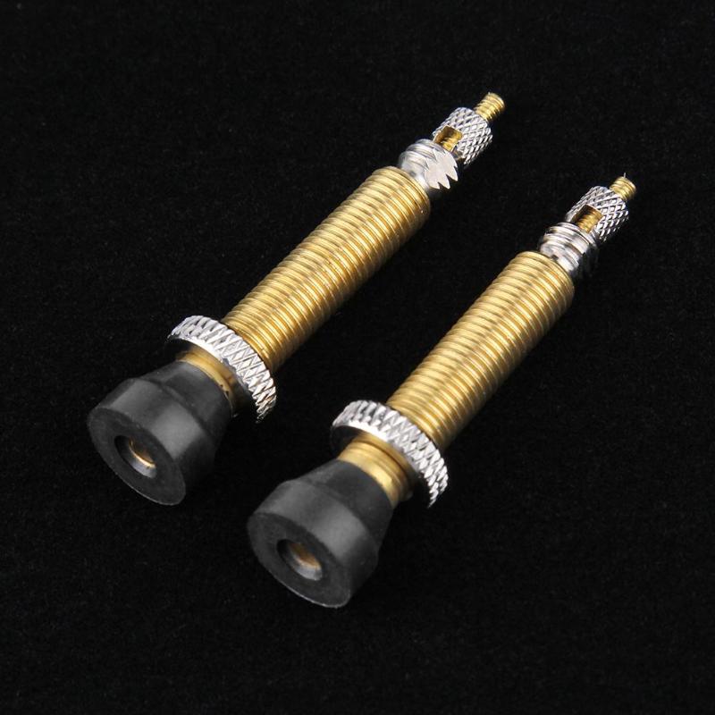 1 Paar Mtb Weg Mountainbike Fiets Messing Tubeless Presta Ventiel Fiets Tubeless Ventiel Fiets Tyre Accessoires Met Tool