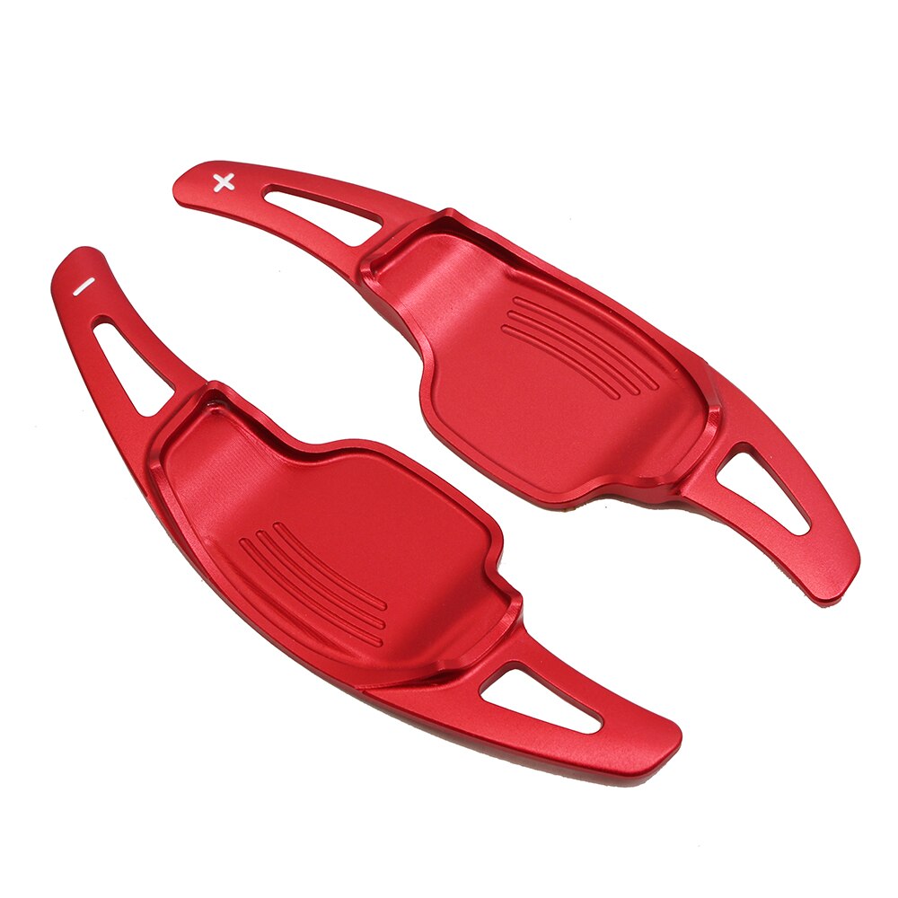 Car Styling Interior Accessories Steering Wheel Paddle Shifters DSG Extension Extens for Opel for Vauxhall Insignia: Red