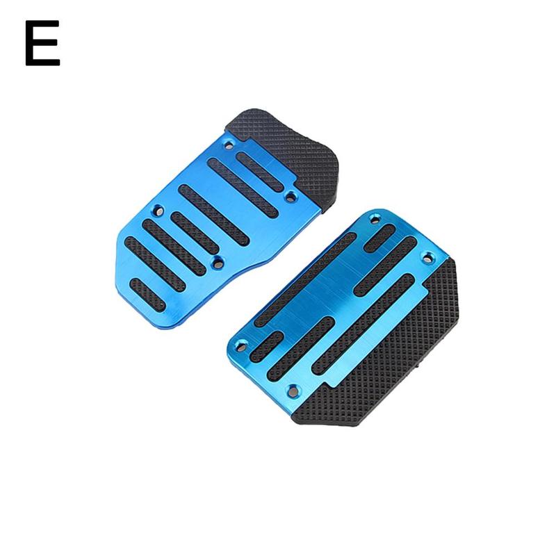 Cubierta antideslizante Universal para Pedal de freno de Gas, accesorios de piezas de repuesto para automóviles, Universal, 3 unids/set por juego: E