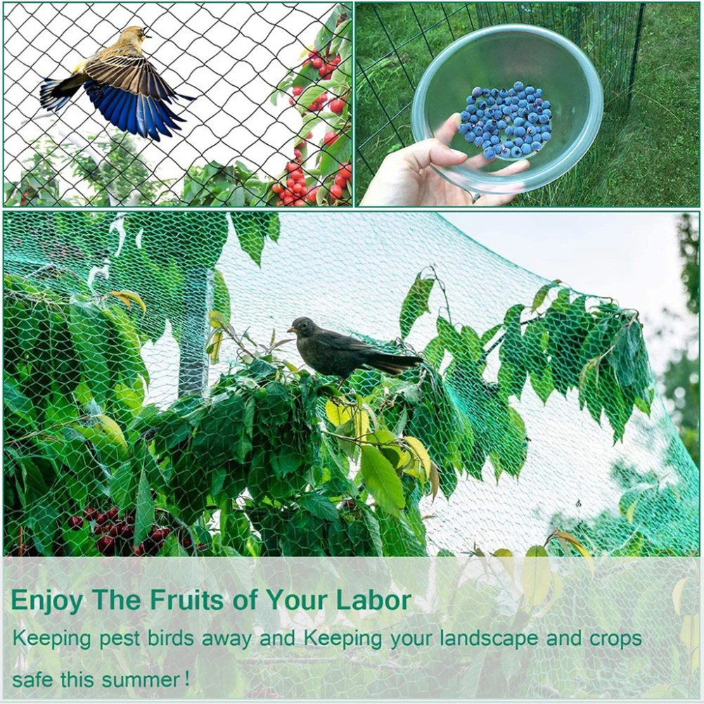 Anti-Vogel-Netz Teich Pool Schutz Netz Mesh Garten Pflanzen Früchte Blumen Bäume Fallen Netz schutz Schädlings bekämpfung Lieferungen