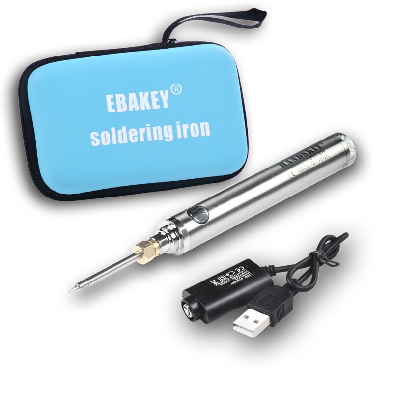 5V 8W Battery Powered Soldering Iron with Usb Charge Soldering Iron with Soldering Wire Wireless Charging Solder Iron: A