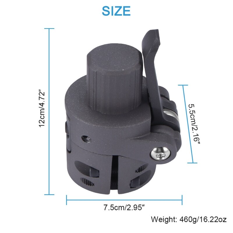 Reinforced Lock Replacement Electric Scooter Part Folding Pole-Base Mount Buckle Latch Compatible with Xiaomi-M365 Pro