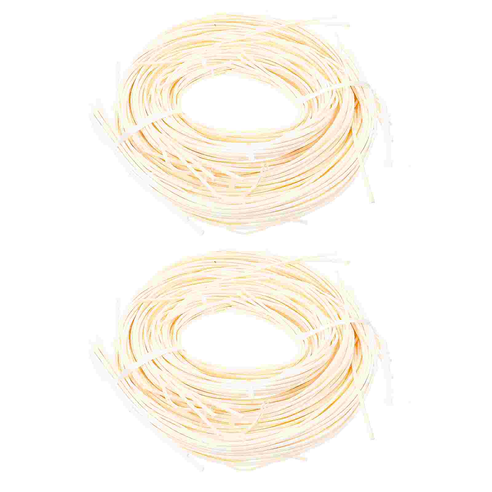 2 Pcs DIY Rattans Crafts Natural Vine DIY Rattan Decor Wreath Making Accessories
