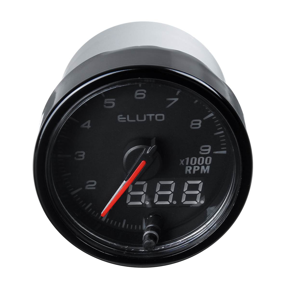 2" 52mm Dual Digital Turbo Boost PSI Bar Water Oil Temp Pressure Volt EGT Gauge