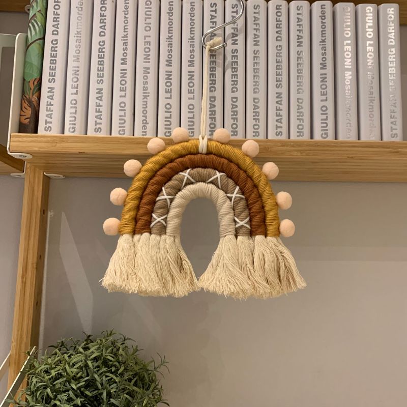 Home Decor Handmade Weaving Ornament Nordic Fresh Simple Kid Room Wall Hanging