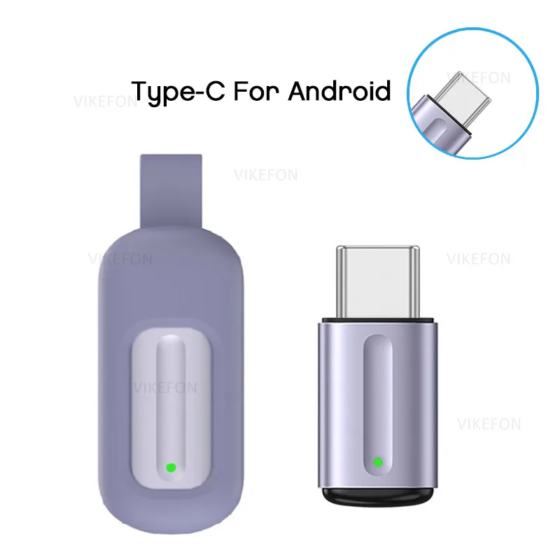 Fifth Generation Capsule Remote Control Mobile Infrared Transmitter Air Conditioner TV Remote Control for iOS Android HarmonyOS: green