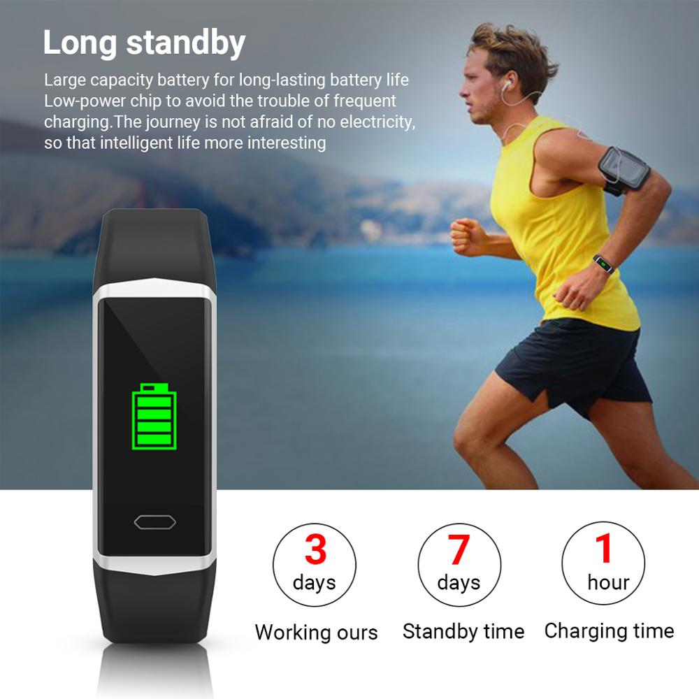 B5 GPS Swimming Smart Bracelet Band Fitness Tracker Blood Pressure Monitoring Multi-sport IP68 waterpoof Sport Smartband