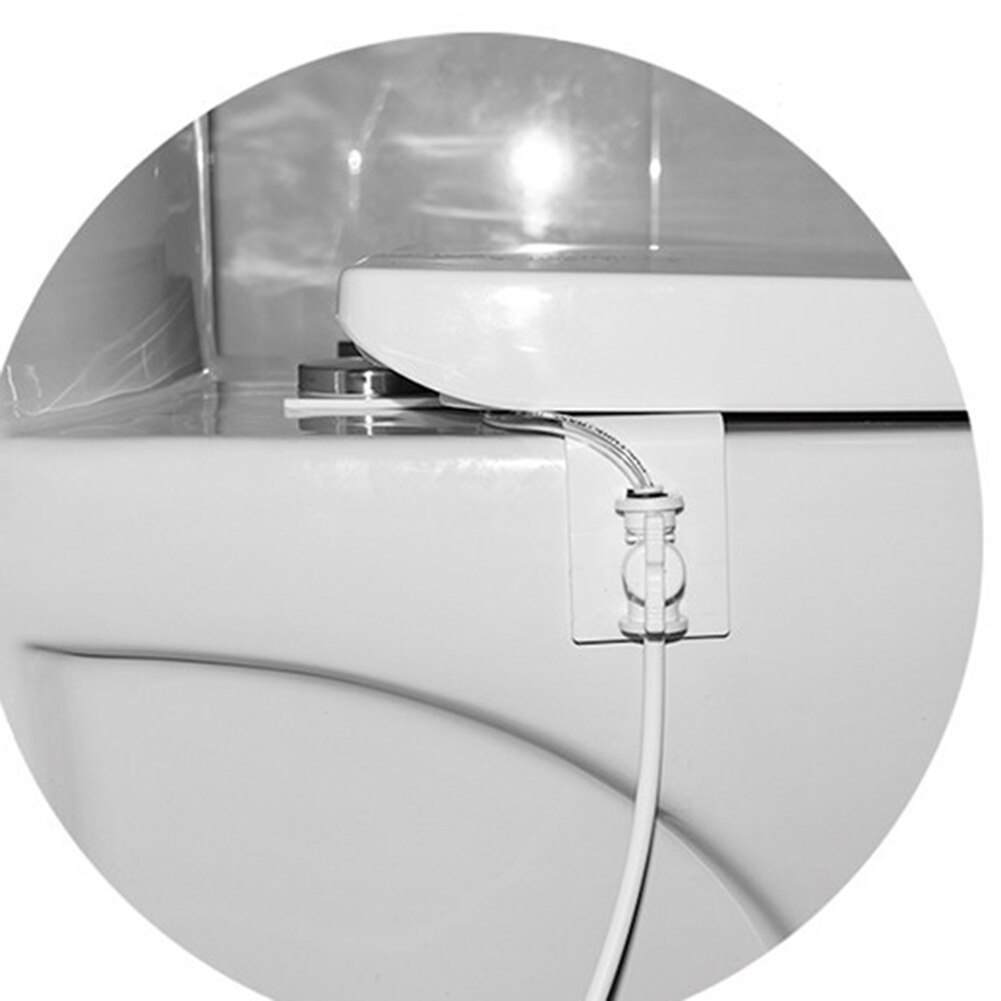 In Voorraad Wc Doorspoelen Sanitaire Apparaat Bidet Waternevel Seat Praktische Toilet Sproeier Nozzle Bidet Deel Schoonmaken Adsorptie