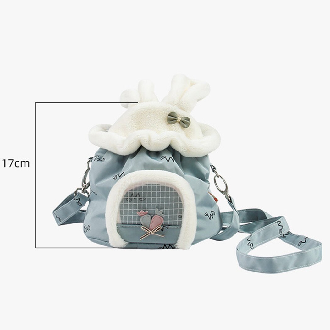 Torba z uchwytem chomika nosidełko na zwierzaka małe zwierzęta torba wychodząca z oddychającą siatką i poduszką jeż świnka morska szynszyla dostawa