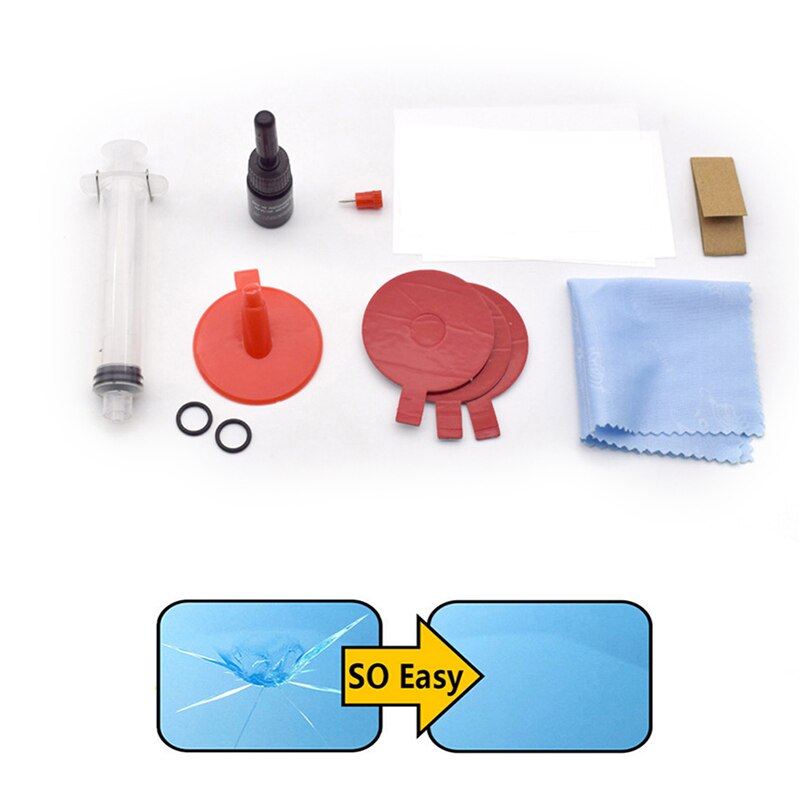 Window Repair Kit Car Windshield Repair Tool Automotive Glass Nano Repair Fluid Windscreen Glass Scratch Crack Restore Reduction