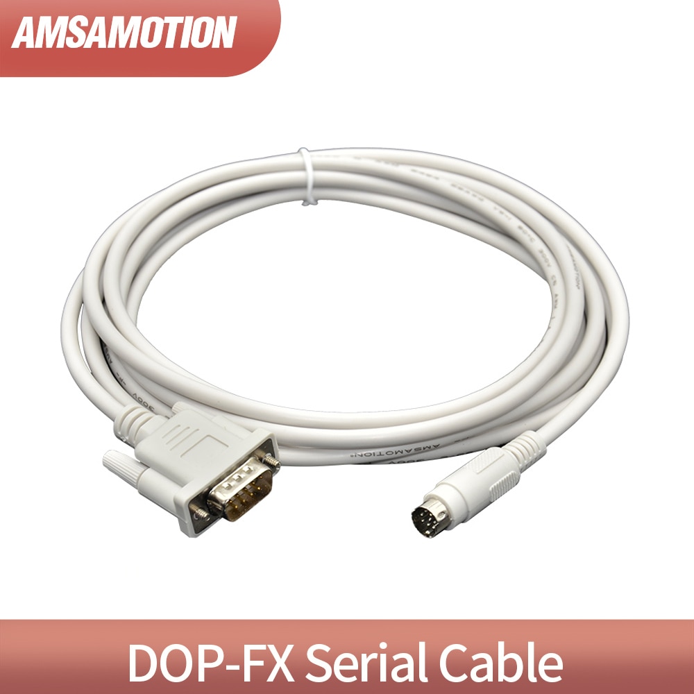 DOP-FX Geschikt Delta Dop Hmi Sluit Mitsubishi Fx-serie Plc-programmering Kabel Dop A-FX Dop B-Fx