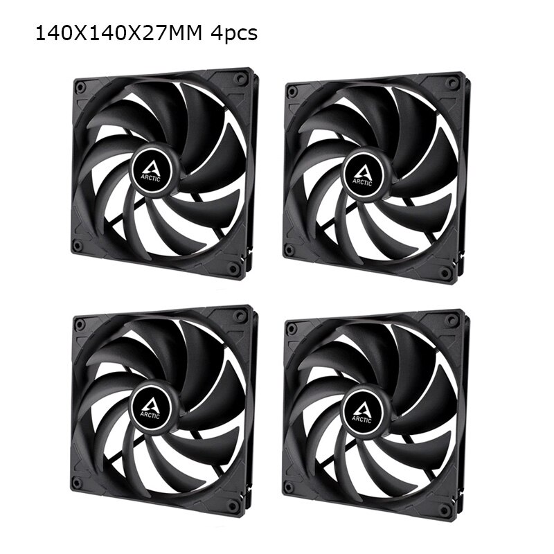 ARCTIC F12/14 PWM REV.2 12CM/14CM Fan For Computer Case 4pin PMW Port 140mm Cooler Master For CPU Radiator,120MM ,140MM ,Upgrade