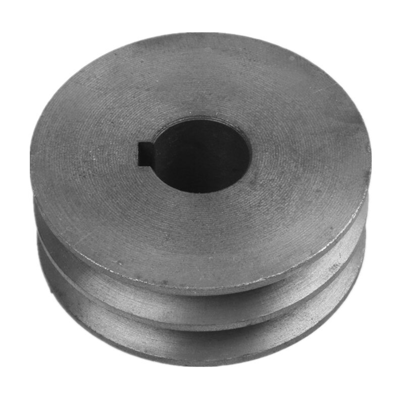 V-belt Pulley Cast Iron Belt Pulley Outer Diameter 50mm-100 Double Slot A Type Double Slot B Type Motor Motor Pulley