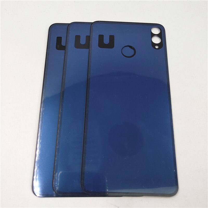 Boîtier de batterie arrière pour Huwei Honor 8X 8 X, panneau en verre avec autocollant adhésif de remplacement