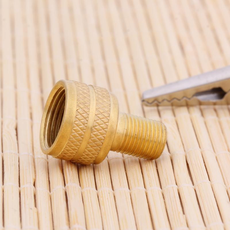 Car Tyre Valve Reducer Cap Cat Loader Earthmover EM Wheel Large Bore Tractor Durable Car Valve Stems Car-styling