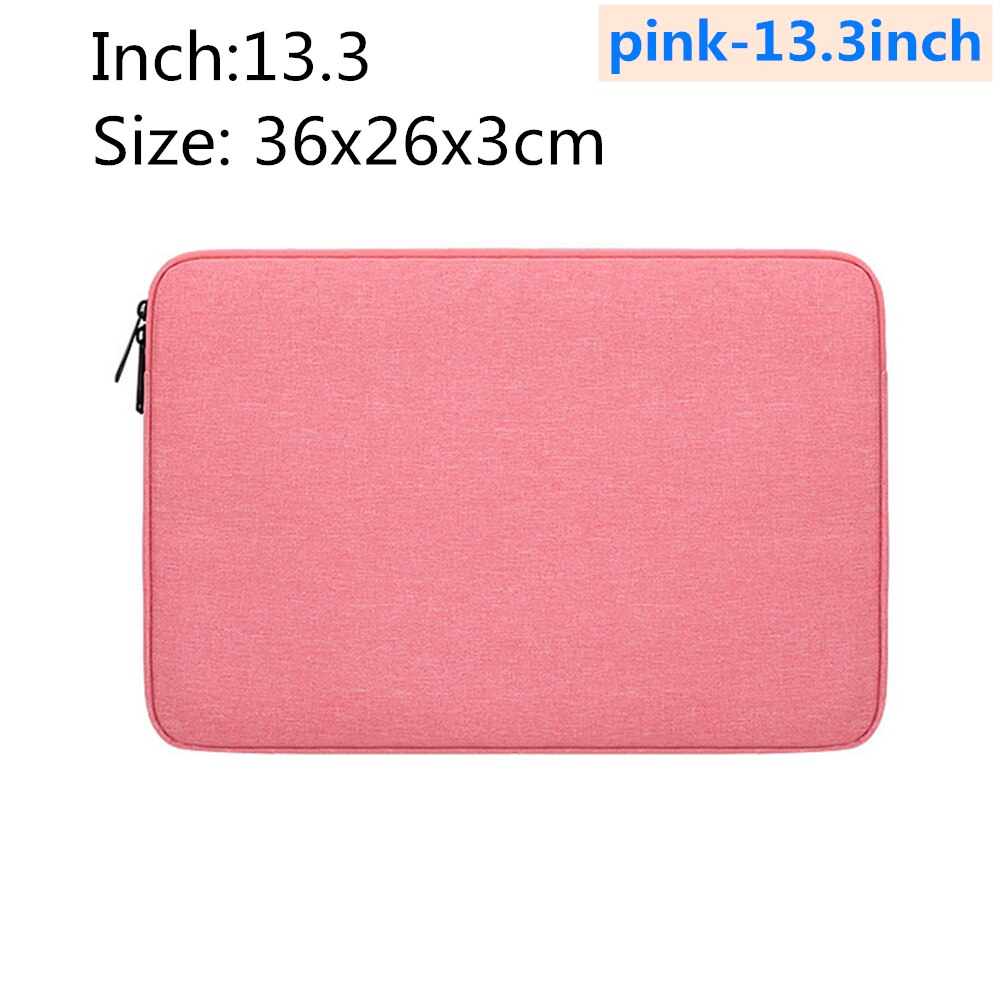 Waterproof Notebook Case for Macbook air pro 13.3 14.1 15.4 15.6 inch for Apple Millet Notebook felt liner package Case: pink-13.3inch