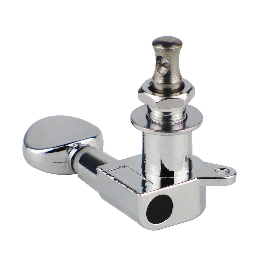 Fleur Tuning Pegs / Strings for Stratocaster / Tele / Acoustic Guitar 6L Silver