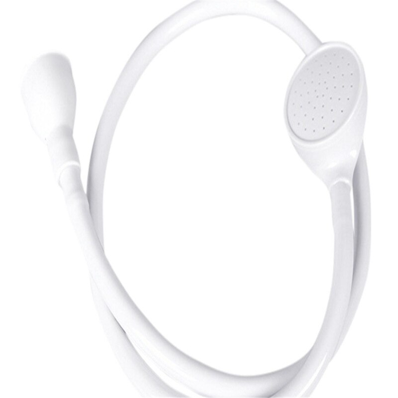 ABS PVC Single Wide Tap Bath Sink Shower Head Spray Hose Push On Mixer Hairdresser Pet Bathroom Shower head durable