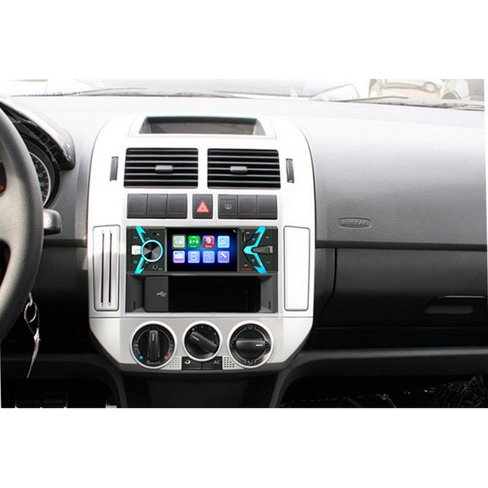 Autoradio autoradio 6608 4.1 mp5 autospeler autoradio bluetooth autoradio met achteruitrijcamera