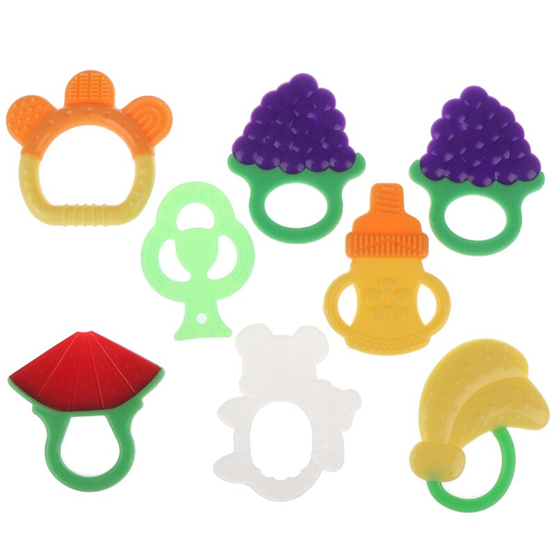 4pz impostato Del bambino infantile Del bambino Dentizione Giocattoli Sicuro Massaggiagengive impostato giocattoli per bambini
