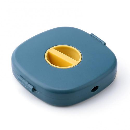 Organizador de cables, caja enrolladora de cables giratoria, estuche de almacenamiento de cables portátil de plástico, soporte para cargador Usb, Cable de ratón, almacenamiento de cables para auriculares: Negro