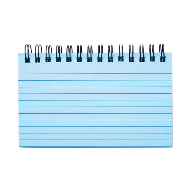 Mini To-do-list Pocket Notepad Small Notebook Journal Spiral Planner Notepad 50 Sheets Tearable for Office Women Men Journaling: blue