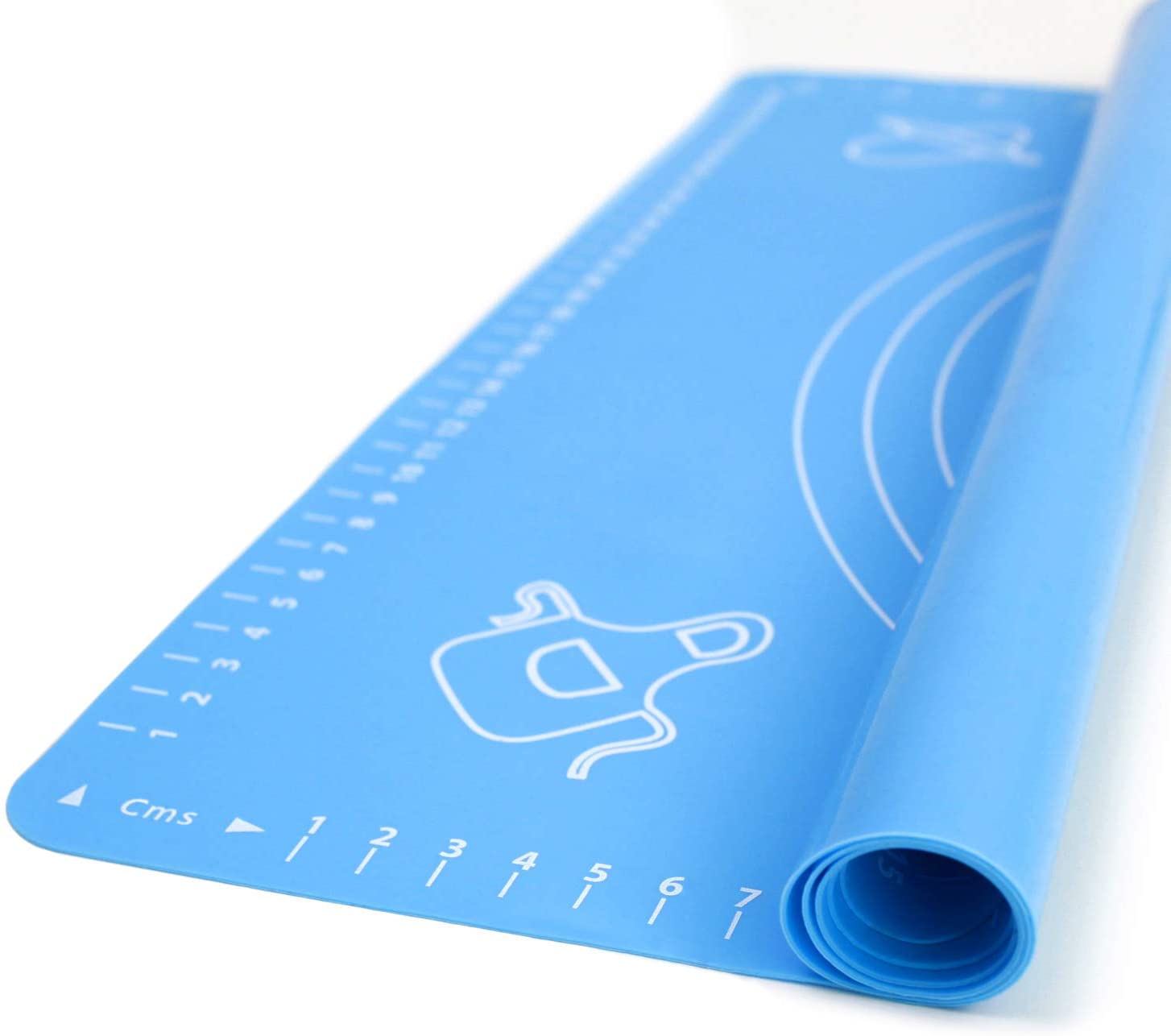 Silicone Baking Mat for Pastry Rolling Dough with Measurements Table Sheet Baking Supplies for Bake Pizza Cake Board