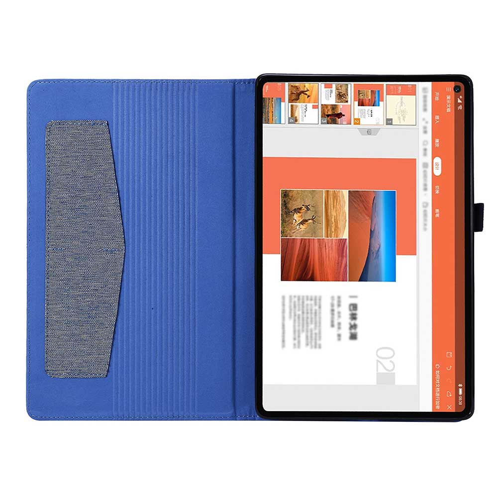 Hoesje voor lenovo tab  m10 fhd plus 10.3 " tb -x606f x606x smart cover leren flipstandaard hoesje voor lenovo tab  m10 fhd plus