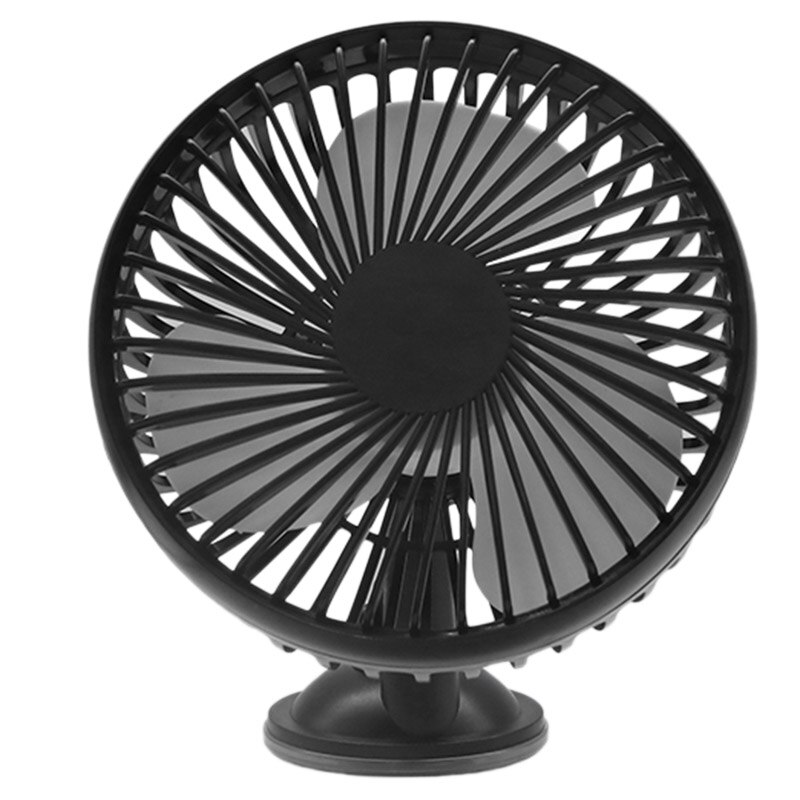 Nieuwe elektrische ventilator voor auto's, accessoires voor autokoeling, 12/24v universele ventilatoren met één kop voor thuiskantoor, harde wind, zomer