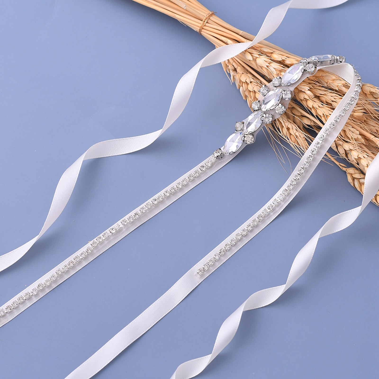 Cinturones de boda brillantes y finos, fajas nupciales de diamantes de imitación, cinturones de novia de plata fina para mujer, cinturón de para accesorio de boda