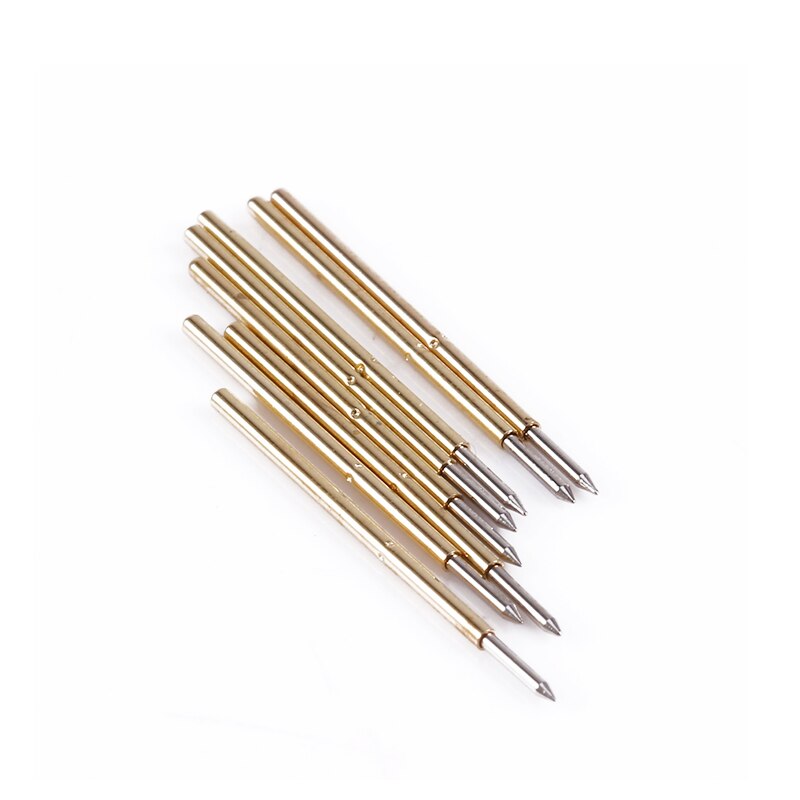 Sonda de prueba de presión de resorte Pogo Pin, diámetro de P50-B1, 100mm de longitud, 16mm, 75g, 0,68 Uds.