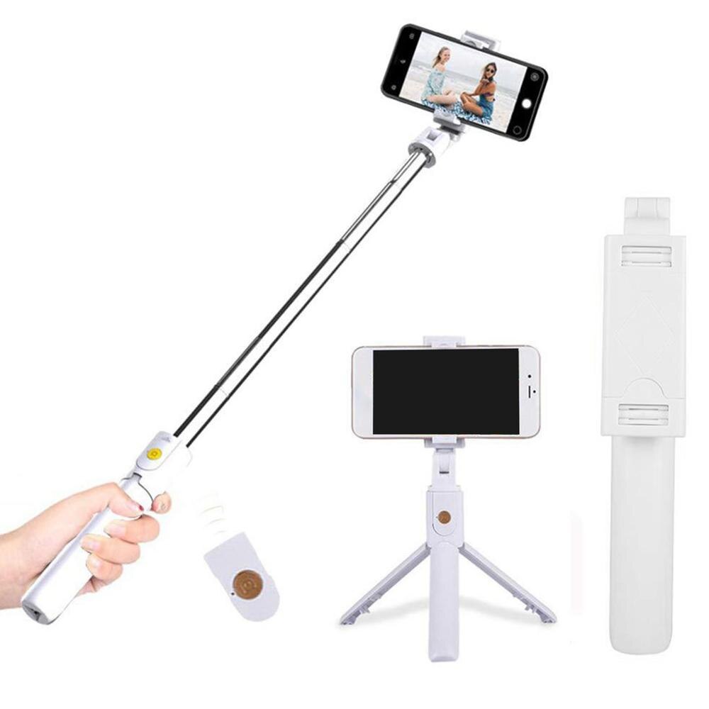 Universal Selfie Tripod Wireless Selfie Stick Remote Control Mobile Phone Real-Time Shooting Stand for Photography and Video