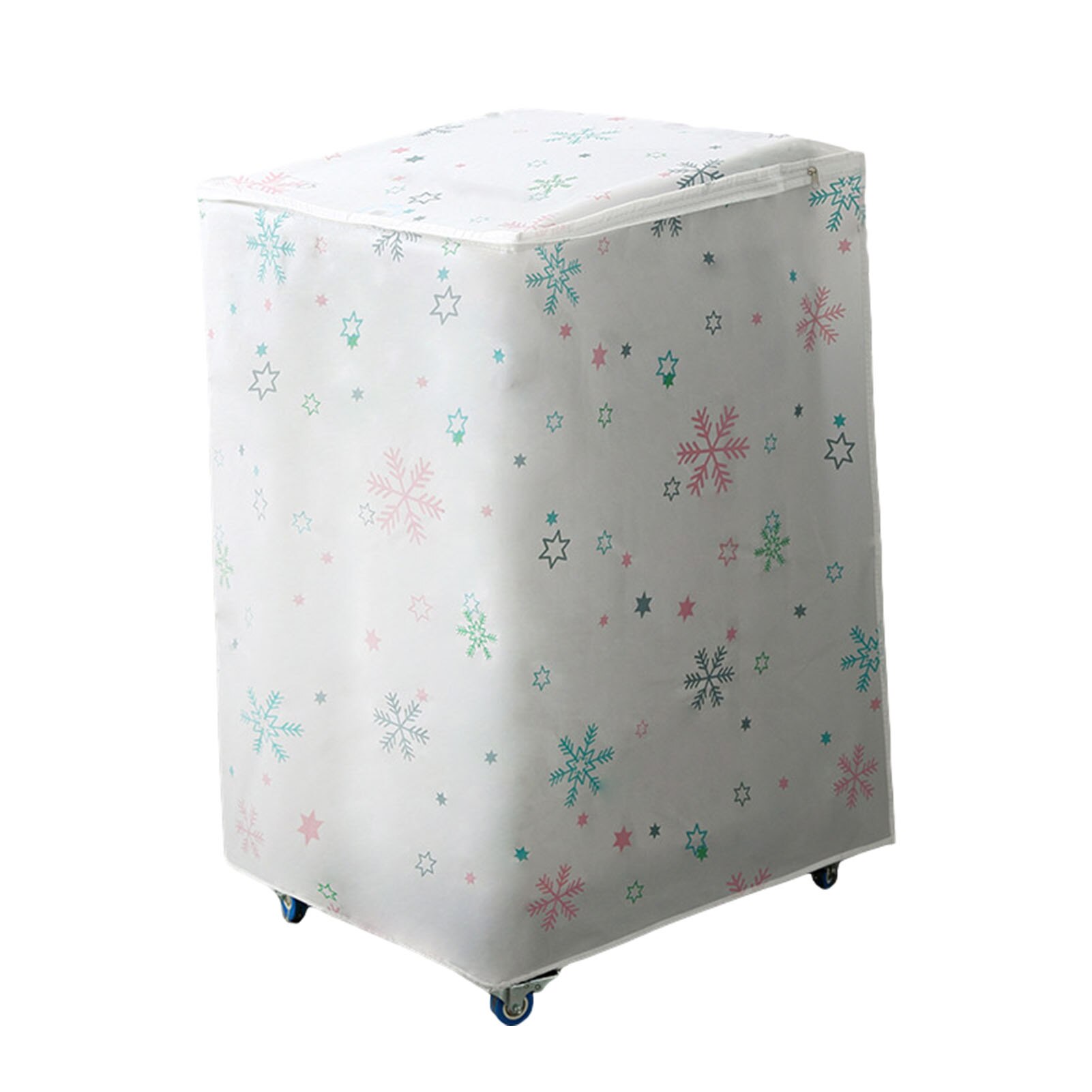 Washing Machine Cover Waterproof Sunscreen Protector Dust Cover Single Door Fridge Cover Household Refrigerator Organizer: C