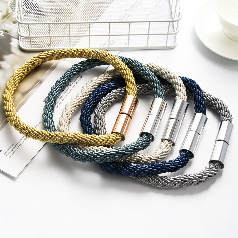1pc magnetische gordijnbinders, haak, gesp, clip, gordijnbinder, polyester, decoratief accessoire voor thuis, gordijnhouder, riem