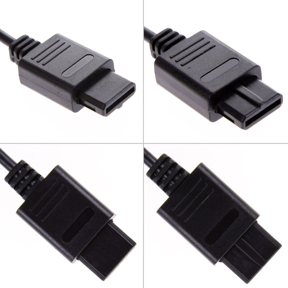 1.8M A/V Tv Video Scart Rgb Kabel Gaming 21 Pin Euro Scart Plug Draad Koord Voor Nintendo snes Gamecube En N64 Console