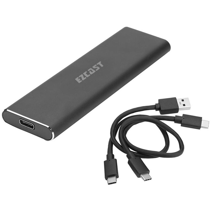 Ezcast M2 Ssd Case USB3.1 Gen2 Type-C M.2 Nvme Ssd Hdd Behuizing Adapter 9Gbps Voor Pcie M key Disk Box: Default Title