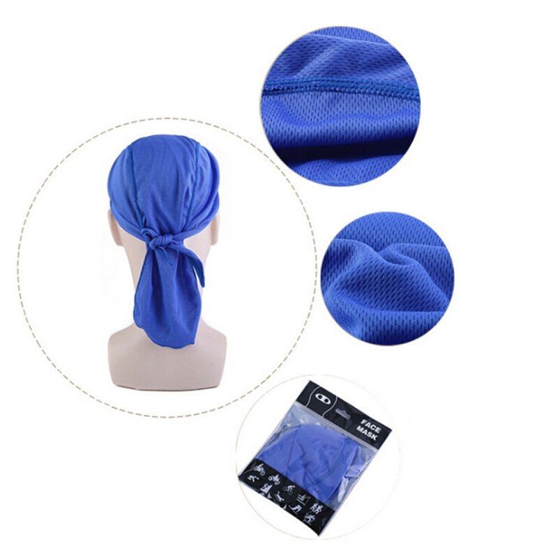 Cykling huvudbonader snabbtorr cykling mössa halsduk sommar män kör ridning bandana huvudduk pirat hatt huva huvudband