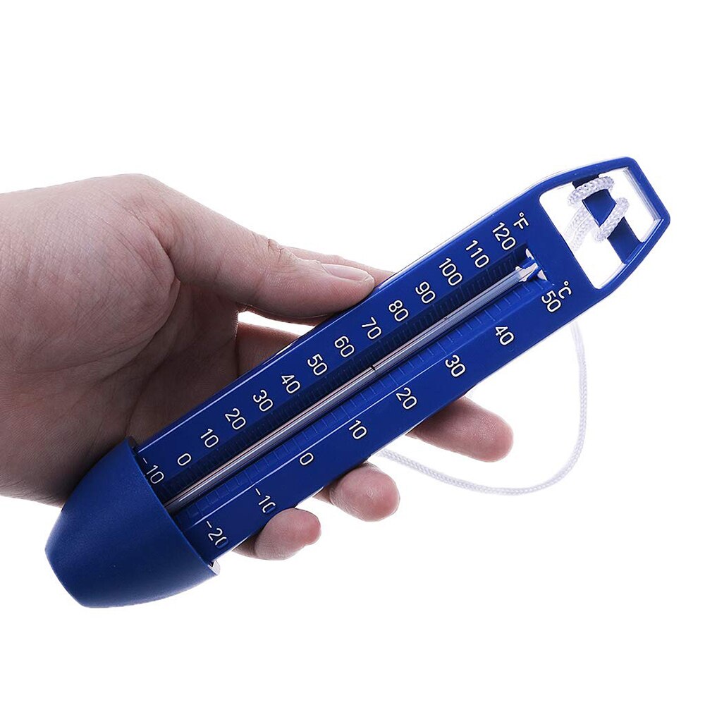 Pool Thermometer Swimming Pool Float Water Thermometer Easy To Read Temperature Display Floating Pool Thermometer