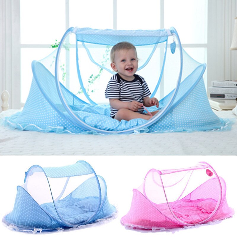 Baby Bettwäsche Krippe Netz Tragbare Faltbare Schlaf Netz Neugeborenen Moskito Zelt freundlicher Bett Zelt Moskito Netz für Baby Krippe