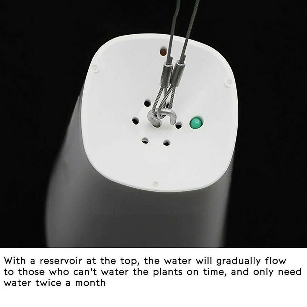 Inverted Sky Garden Hanging Pot Upside Down Planter Flowerpot 360-Degree Rotation Storage Garden Flower Pots Basket Plastic J8K6